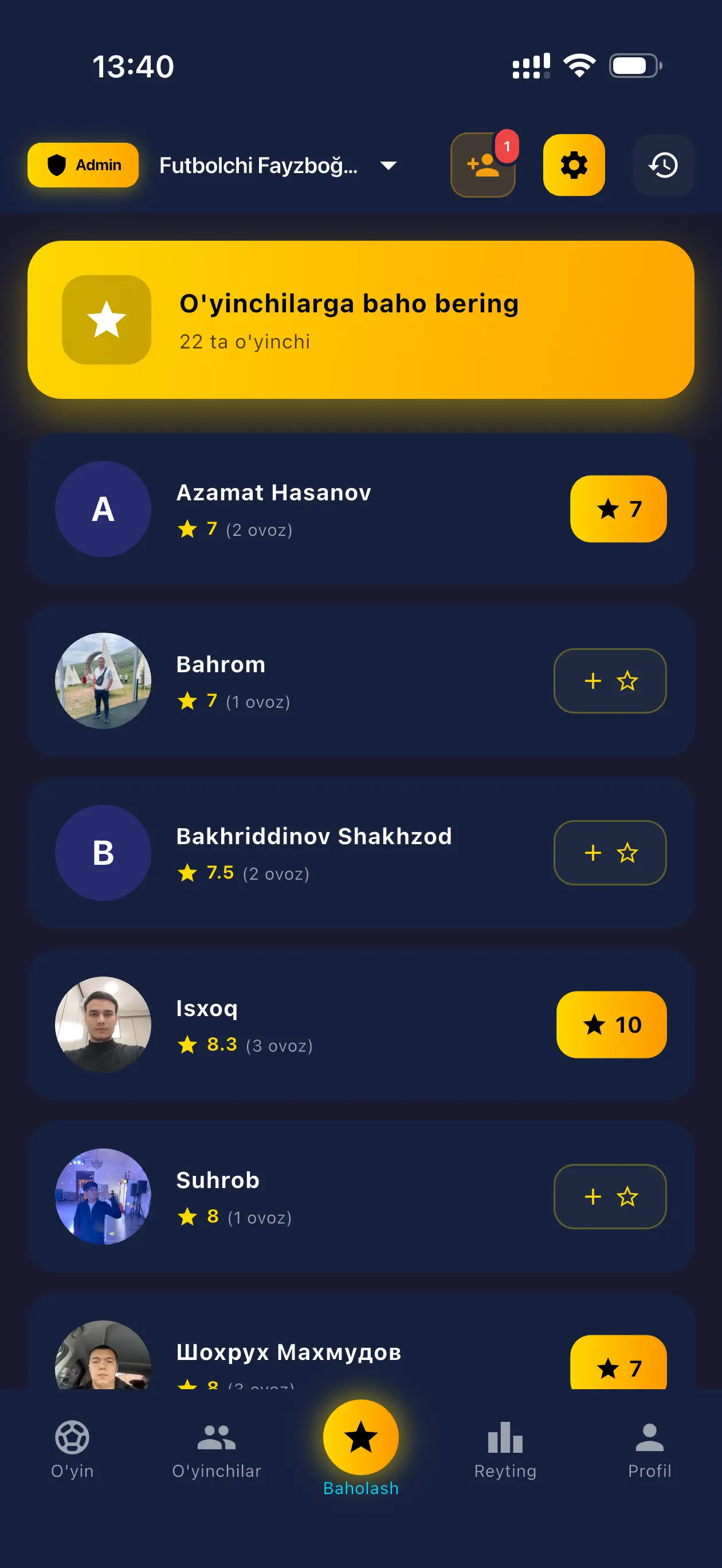 Playmatch - Baholash