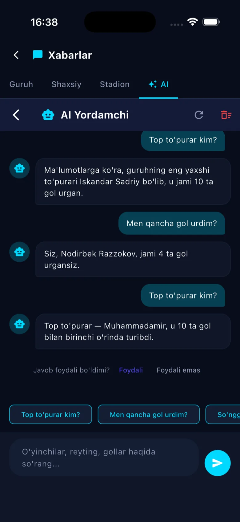 AI yordamchi